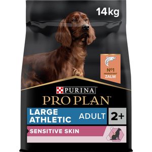 Pro Plan Large Atlethic Adult Sensitive Skin - Hondenvoer Droogvoer - Zalm - 14 kg