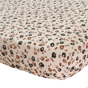 BINK Bedding Hoeslaken Leopard 90 x 200 cm