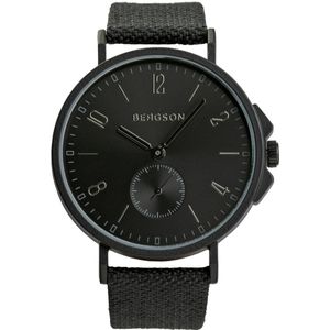 Bergson - Unisex Horloge Ocean BGW8700RG9 - Zwart - Ø 42mm