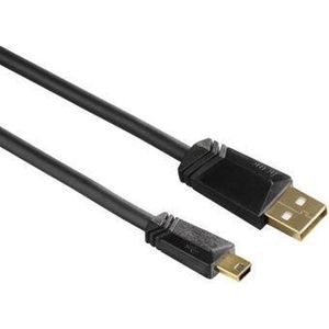Hama Usb Kabel A - Mini B 1.5M, 3Ster