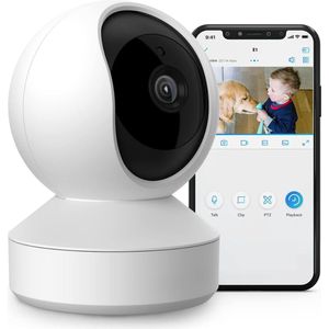 Hondencamera - Honden Camera - Huisdiercamera - Indoor Camera - Huisdier Camera - Petcam - Camerabewaking - Beveiligingscamera - Beveiligingscamera voor binnen - Beveiligingscamera binnen - Bewakingscamera - Bewakingscamera voor binnen