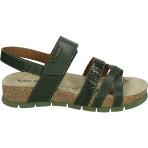 Josef Seibel LUCIE 03 - Dames slippers - Kleur: Groen - Maat: 37