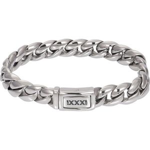 iXXXi Men-Lombok-Zilverkleurig-Heren Armband