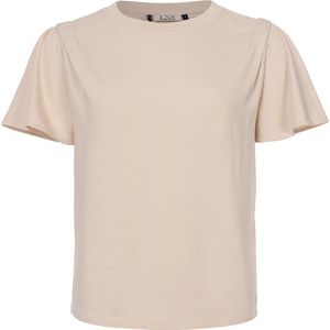 LXS - the female concept - Dames T-Shirt - Maat M - ecru van
