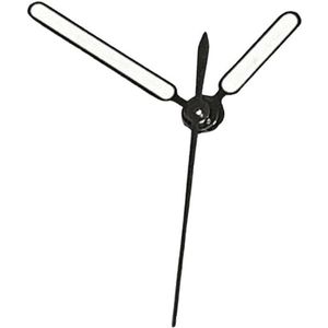 Zwarte Rand Witte Horloge Handen 3 Pins Pointers Gewijzigde Reparatie Delen voor NH35/NH36 Beweging Modern