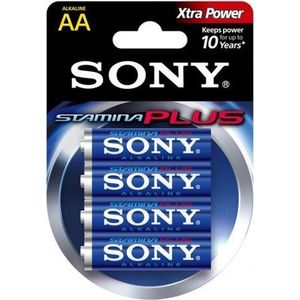Sony LR6 4x AA Plus Alkaline batterijen