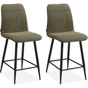 MX Sofa Barstoel Pumba - Turtle groen (set van 2 stoelen)