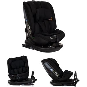 Novi Baby® Nathan Premium Autostoel - i-Size - Draaibaar - Zwart