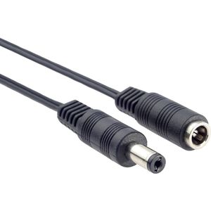 Verlengkabel 5,5/2,1 mm met een lengte van 10 meter