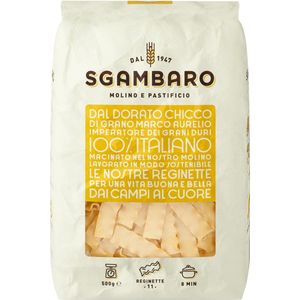 Reginette van Sgambaro - 20 zakken x 500 gram - Pasta