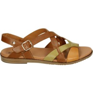 Pikolinos W8Q-0894C1 FORMENTERA - Platte sandalen - Kleur: Bruin - Maat: 39