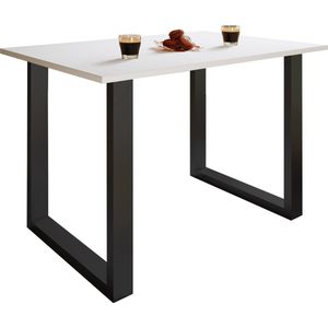 VCM Premium Houten Eettafel Keukentafel Eettafel Xona U Zwart Premium Houten Eettafel Keukentafel Eettafel Xona U Zwart