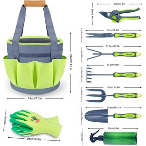 Tuingereedschap en plantenverzorging set 9