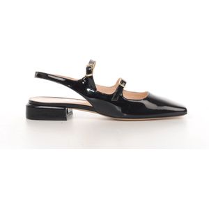 Maury mary jane slingback girasole lakleder zwart