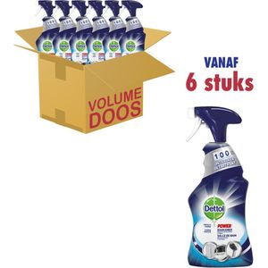 Dettol Power Badkamer Spray (6 x 500ml)