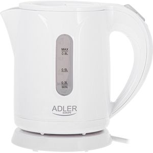 Adler AD 1371 - Waterkoker - kunststof - camping - klein formaat - 0.8 liter