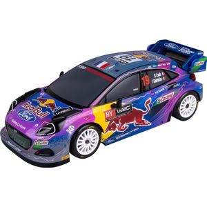 NIKKO RC Auto - Red Bull Rally Series: M-Sport Ford Puma - 9 km/h - Extra Banden - Bestuurbare Auto - Voor Kinderen Vanaf 6 Jaar - Blauw/Paars