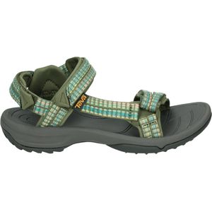 TEVA TERRA FI LITE BURNT W - Platte sandalenDames Sandalen - Kleur: Groen - Maat: 36