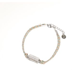 Go Dutch Label Armband geluks kraal dream Zilver B1834-1