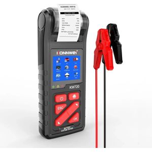 KONNWEI KW720 Automotive Batterij Check Machine Auto Batterij Tester Batterij Tester 6V 12V 24V Accutester