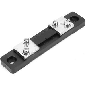 Huidige Ampèremeter Shunt Weerstand 50A/100A - 75mV FL 2 voor Digitale & Analoge Meter (50A)