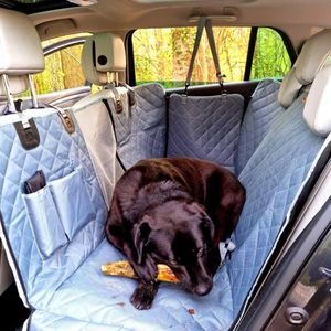 Hondendeken voor de achterbank \ autodeken voor honden,, waterdicht, antislip, veiligheidsgordel, voor auto