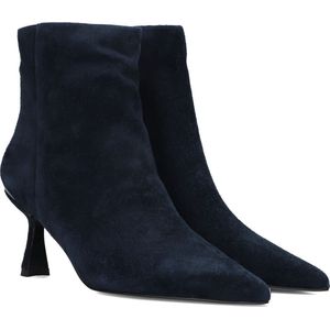 STEFANO LAURAN Botin Enkellaarsjes - Enkelboots met rits - Dames - Blauw - Maat 38