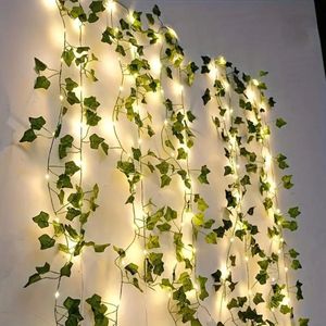 Bovista Lichtslinger - Lichtsnoer Buiten - Binnen - Klimop Slinger - Slinger Met Led Lichtjes - LED Klimop - 10M