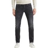 PME Legend Heren Jeans Broeken TAILWHEEL slim Fit Grijs 34W / 36L Volwassenen