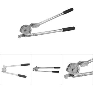 Handmatig buizenbuigergereedschap 180 ° handheld buigen - buizenbuiggereedschap voor koperen aluminium stalen buis - buigslangen koperen buizen aluminium buizen (250 mm) .