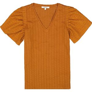 Garcia T-shirt T Shirt P40209 2537 Roasted Pecan Dames Maat - XL