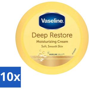 Vaseline - Deep Restore - Bodycrème - Intens Voedend - 400 ml - Bulkverpakking - 10 stuks