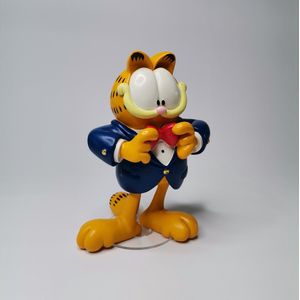 Collector Statue, Figurine, Beeldje Garfield in Tux 21cm.