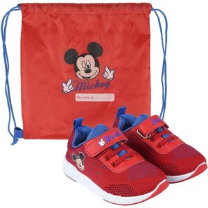 Disney - Mickey Mouse - Schoenen met Sakki Bag - Rood