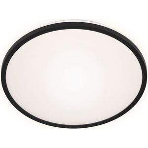 BRILONER Lana - LED Plafonniére - plafondlamp met achtergrondverlichting - neutral wit licht 4.000K - 15W - Ø28cm