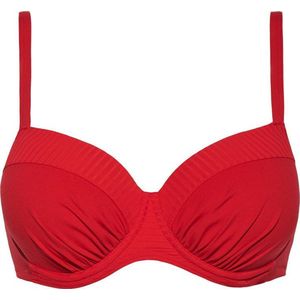 CYELL Dames Bikinitop Voorgevormd met Beugel Rood  -  Maat 36D