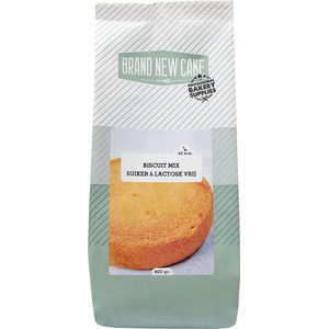 BrandNewCake® Biscuit-mix Suikervrij & Lactosevrij 400gr - Bakmix