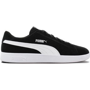 PUMA Smash v2 Sneakers Unisex - PUMA Black-PUMA White-PUMA Silver - Maat 41