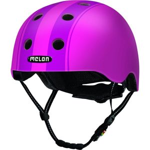 Melon Fietshelm Urban Active Polycarbonaat Purper Mt 58-63 Cm