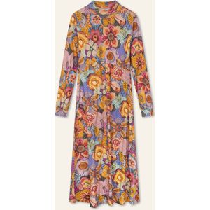 Dewymore jersey long sleeves dress 47 Winter flower Ochre Yellow: M