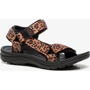 Blue box meisjes sandalen met luipaardprint - Bruin - Maat 28