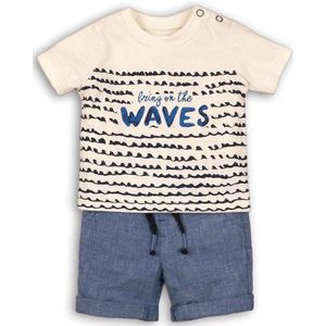 Minoti Waves t-shirt + short | Baby | Maat 62/68