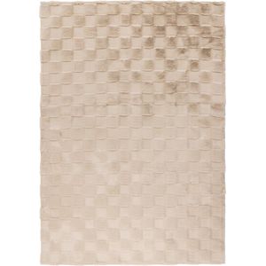 Zacht Hoogpolig Vloerkleed | Tapijt | Soul | Beige | 200x290 cm