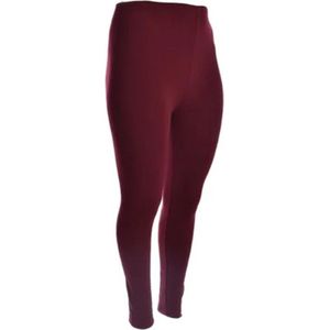 Legging Met Fleece Bordeaux Maat 40-46