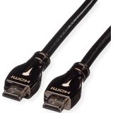 ROLINE HDMI Ultra HD Kabel met Ethernet, M/M, zwart, 10 m