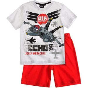 Disney Planes Pyjama met korte mouw - rood - Maat 104