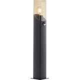 Zwarte staande lamp Minou met sensor - 44313/93