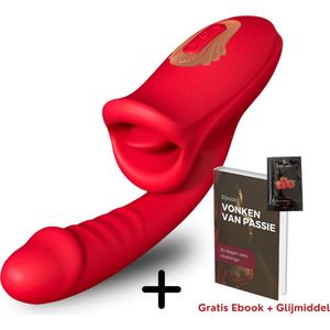 Tong vibrator - Clitorus stimulator - Mond vibrator - Sex toys voor vrouwen - Seksspeeltjes - Vibrator voor vrouwen