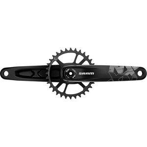 Sram Nx Eagle Dub Fat4 Direct Gemonteerd Crankstel Zwart 170 mm / 30t