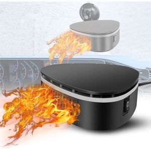 VELTRR® Auto Verwarming Ventilator - Auto Kachel 12 Volt - Heater - Ontdooier - 360 Graden Rotatie - Zwart